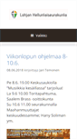 Mobile Screenshot of lohjanhelluntaisrk.net